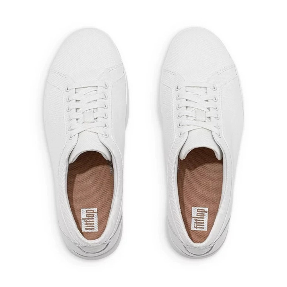 fitflop® (Women's 10) Rally™ Denim Sneakers in Urban White - $120 - Picture 3 of 8